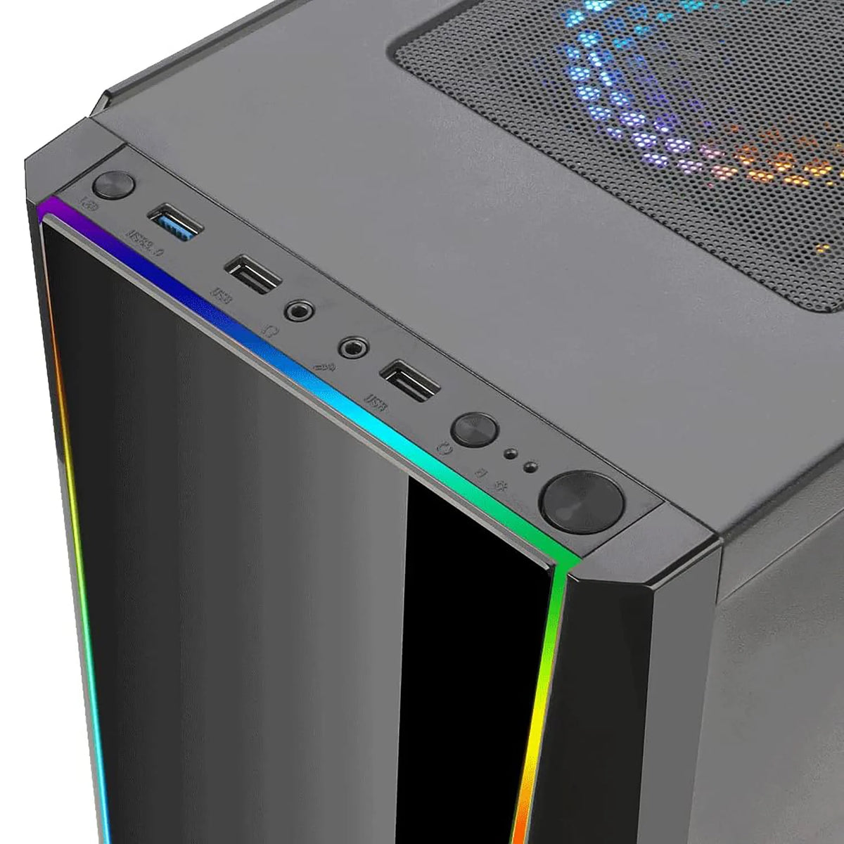 Redragon GC-702 Mid-Tower Gaming Case with RGB Fans
