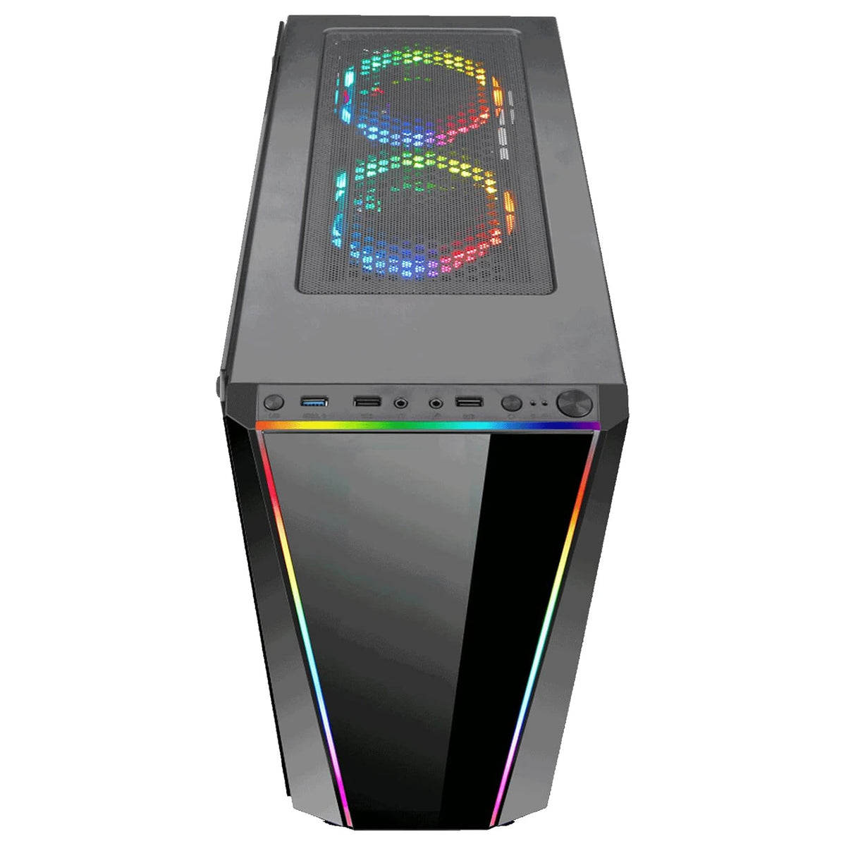 Redragon GC-702 Mid-Tower Gaming Case with RGB Fans