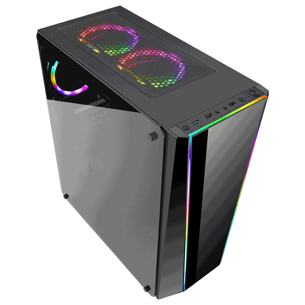 Redragon GC-702 Mid-Tower Gaming Case with RGB Fans