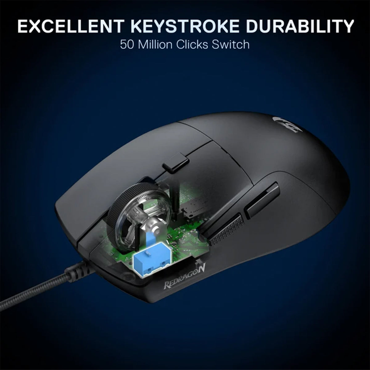 Redragon Azzmach M618 Lite Wired Gaming Mouse 10K DPI