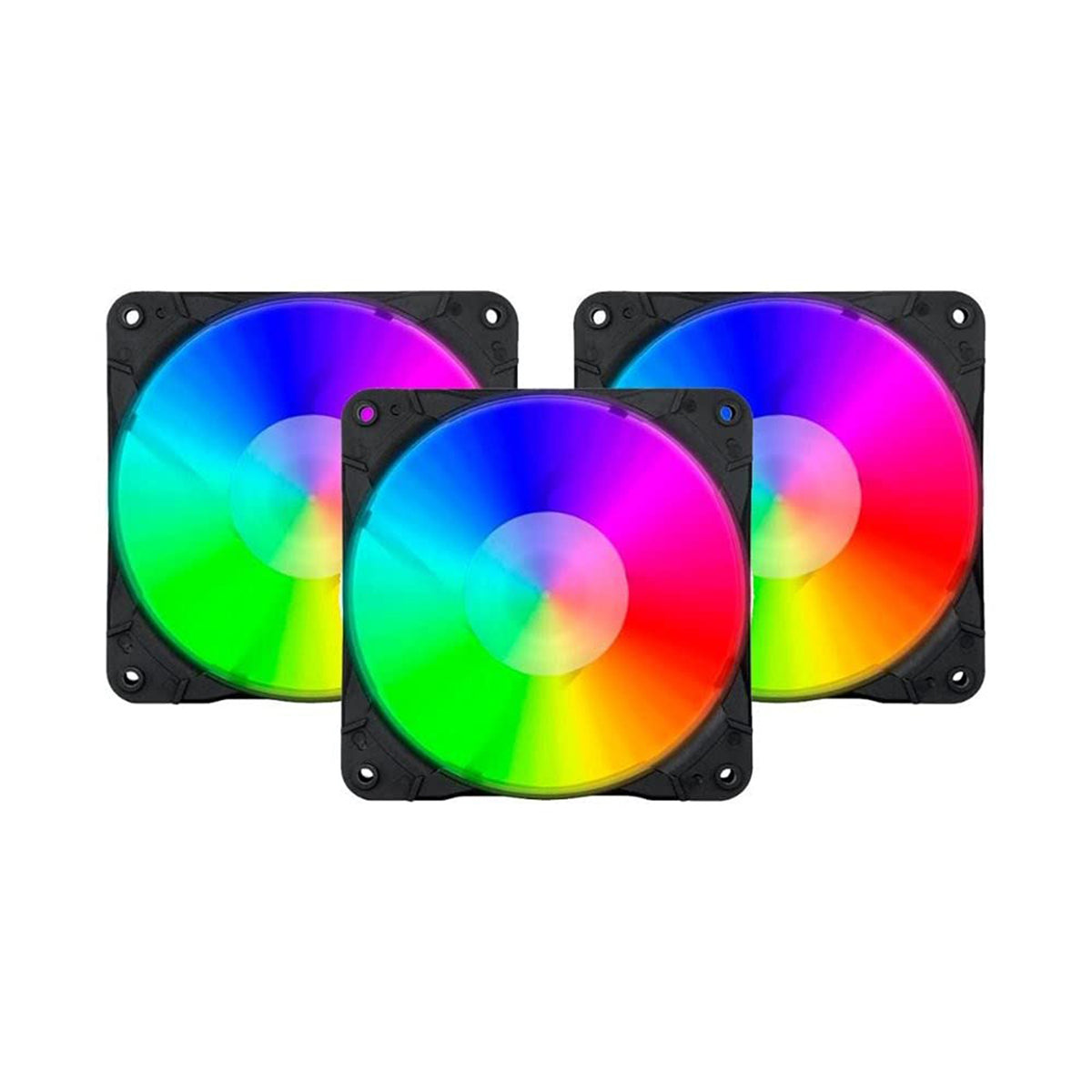 Redragon GC-F007 Triple 120mm RGB PC Cooling Fans