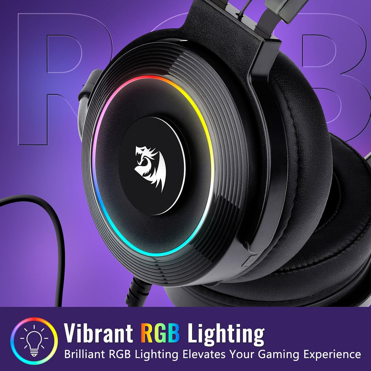 Redragon H320 Lamia 2 7.1 RGB Gaming Headset