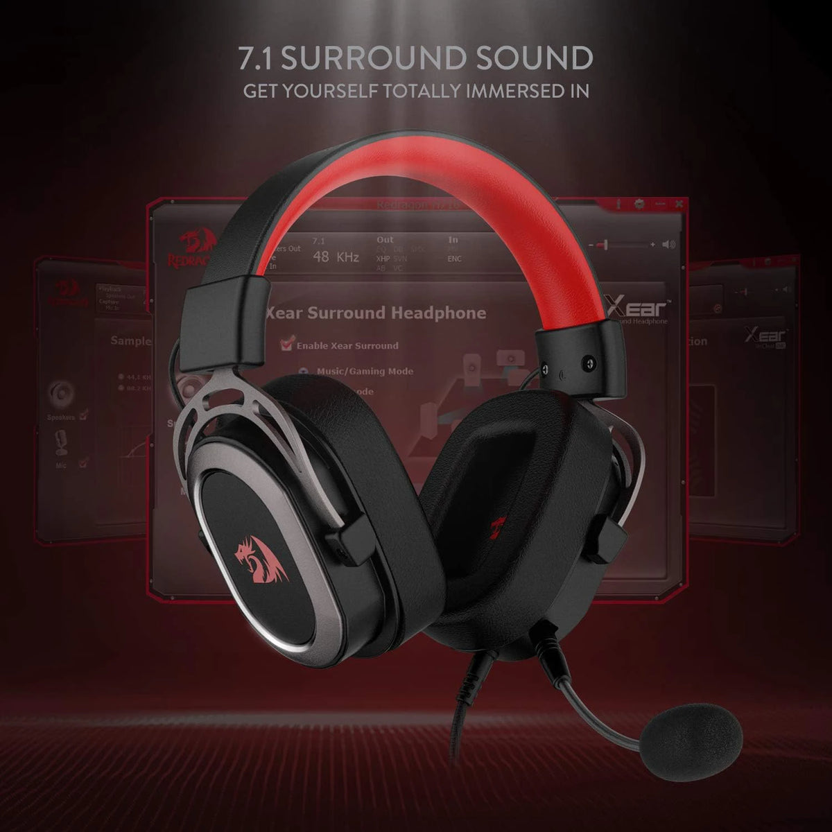 Redragon H710 Helios 7.1 Wired Gaming Headset