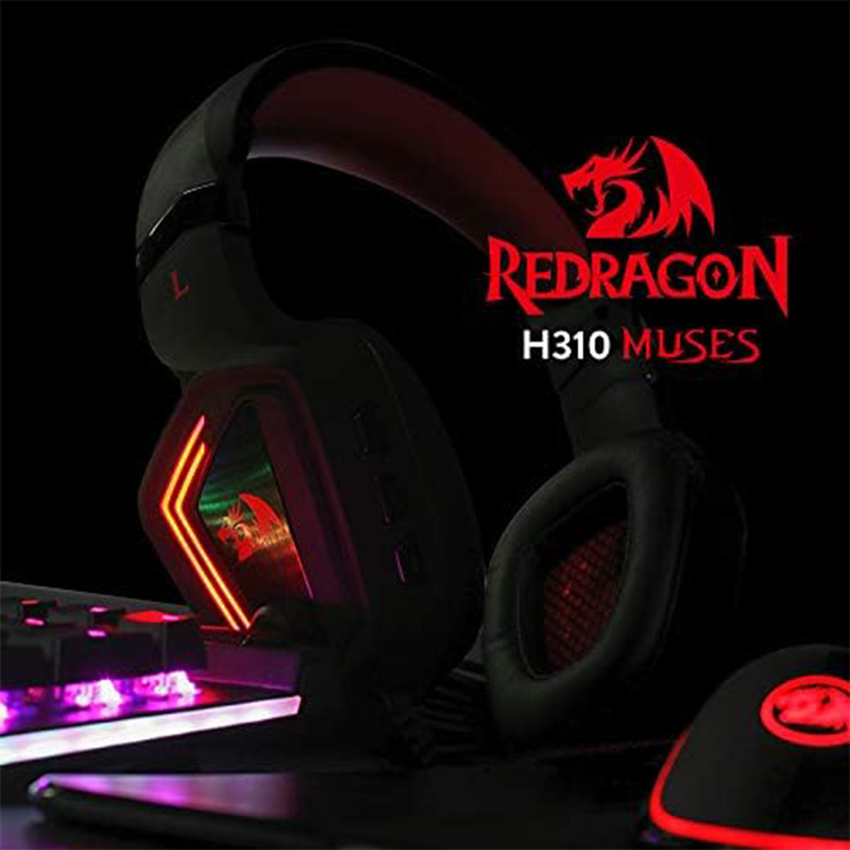 Redragon H310 Muses Wired 7.1 Gaming Headset