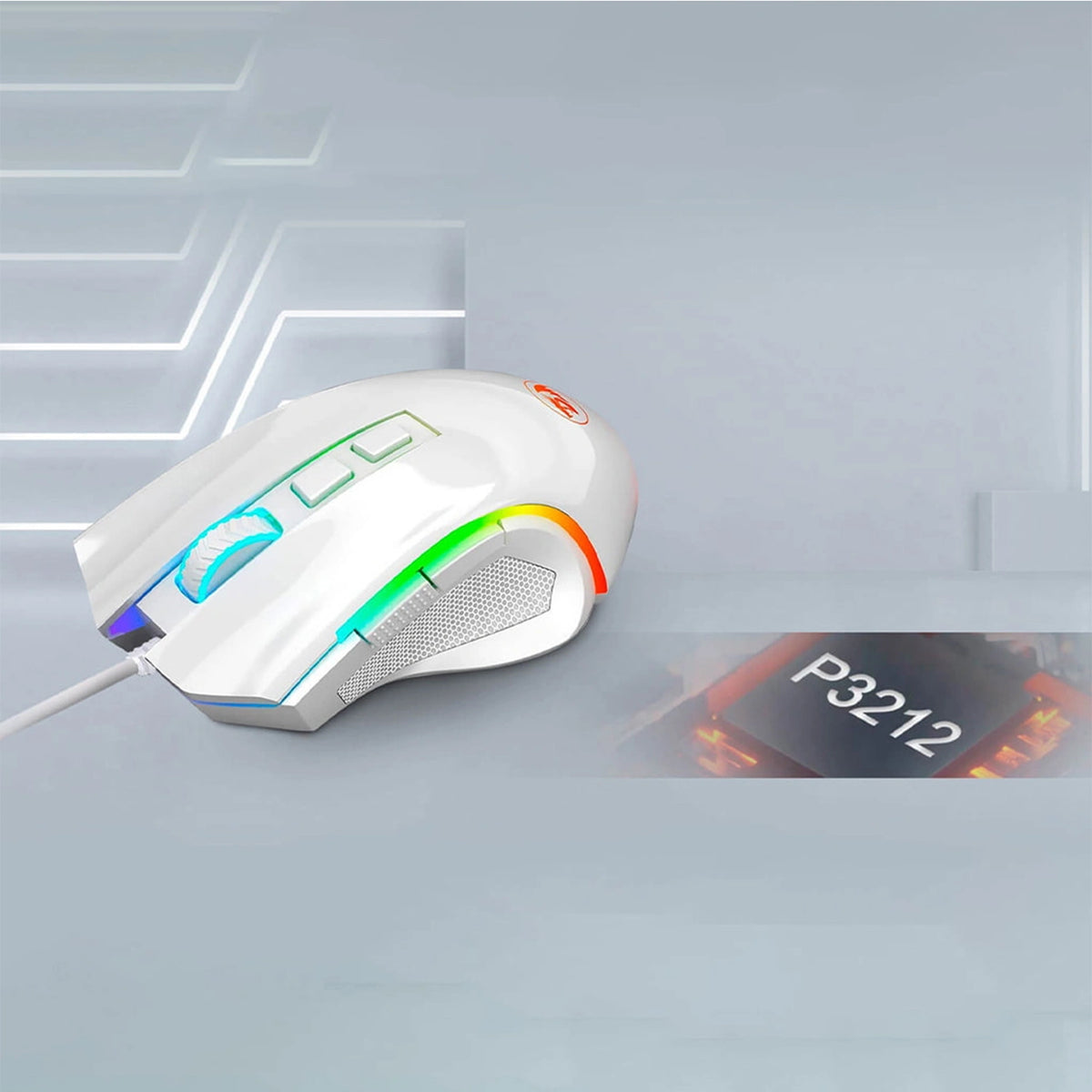 Redragon S129W RGB 3-in-1 Gaming Combo – Keyboard, Mouse & Headset