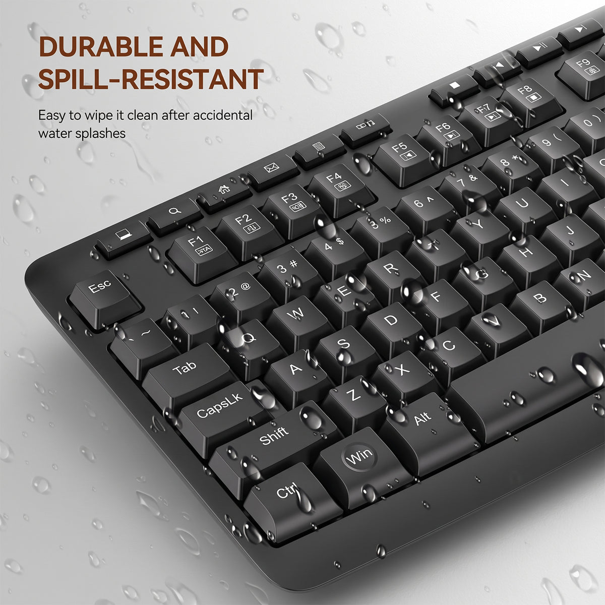 Redragon BS-7367A Wireless Keyboard and Mouse Office 2-in-1 Combo