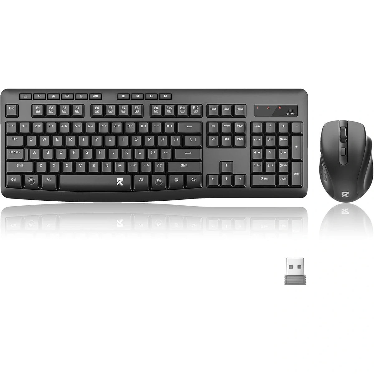 Redragon BS-7367B Wireless Keyboard & Mouse 2-in-1 Office Combo