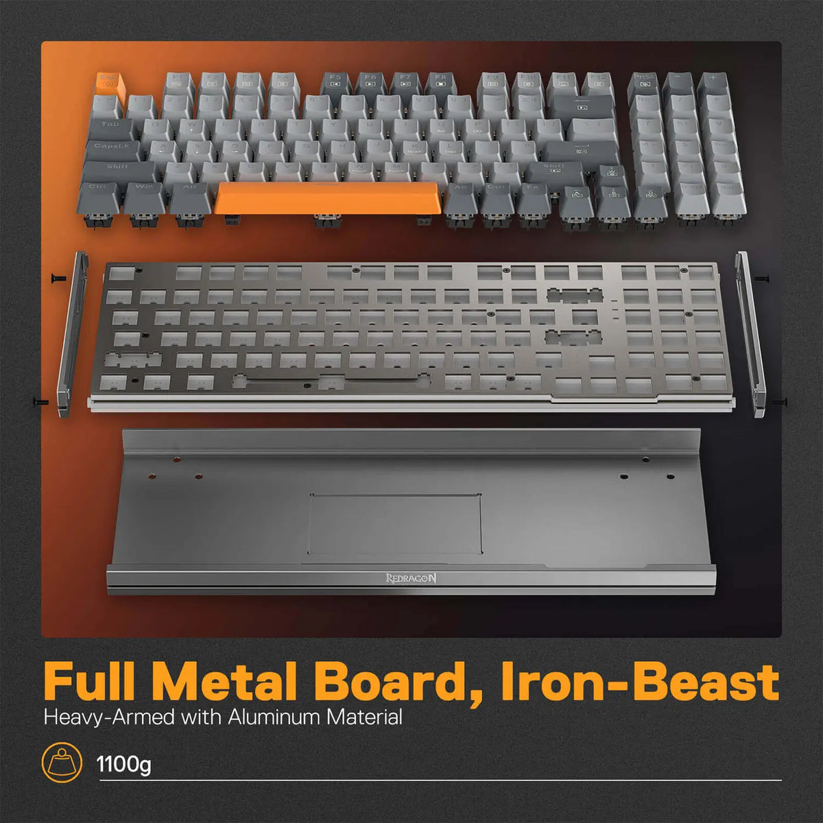 Redragon K648GG Olaf RGB Wired Mechanical Gaming Keyboard