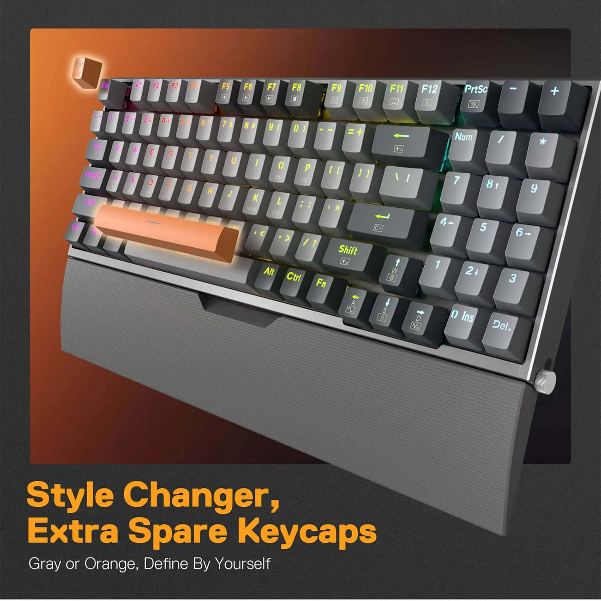 Redragon K648GG Olaf RGB Wired Mechanical Gaming Keyboard