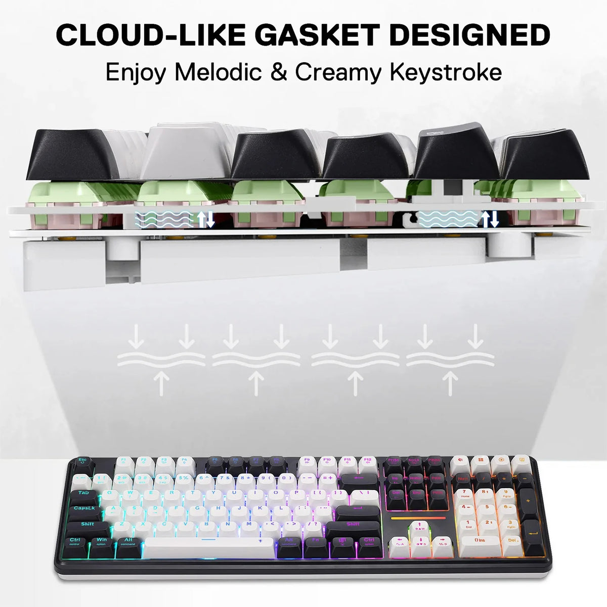 Redragon K745WP ANTONIUM PRO RGB Mechanical Keyboard